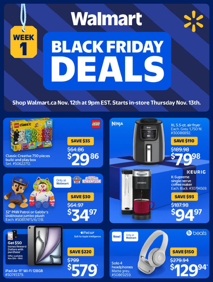 Walmart Early Black Friday flyer - Week One