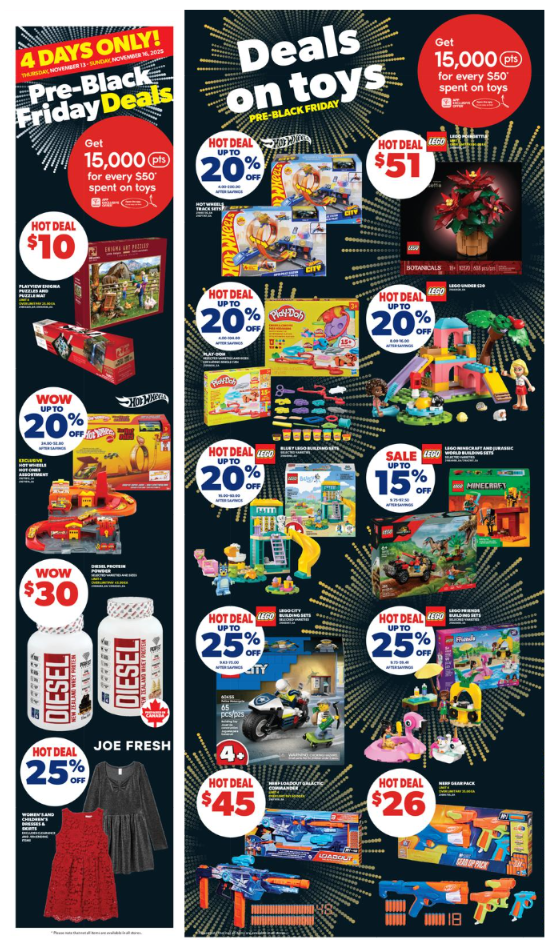 Superstore Pre Black Friday flyer