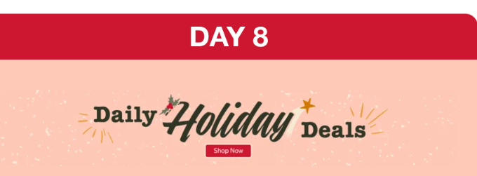 Day 8 - Costco daily holiday deals