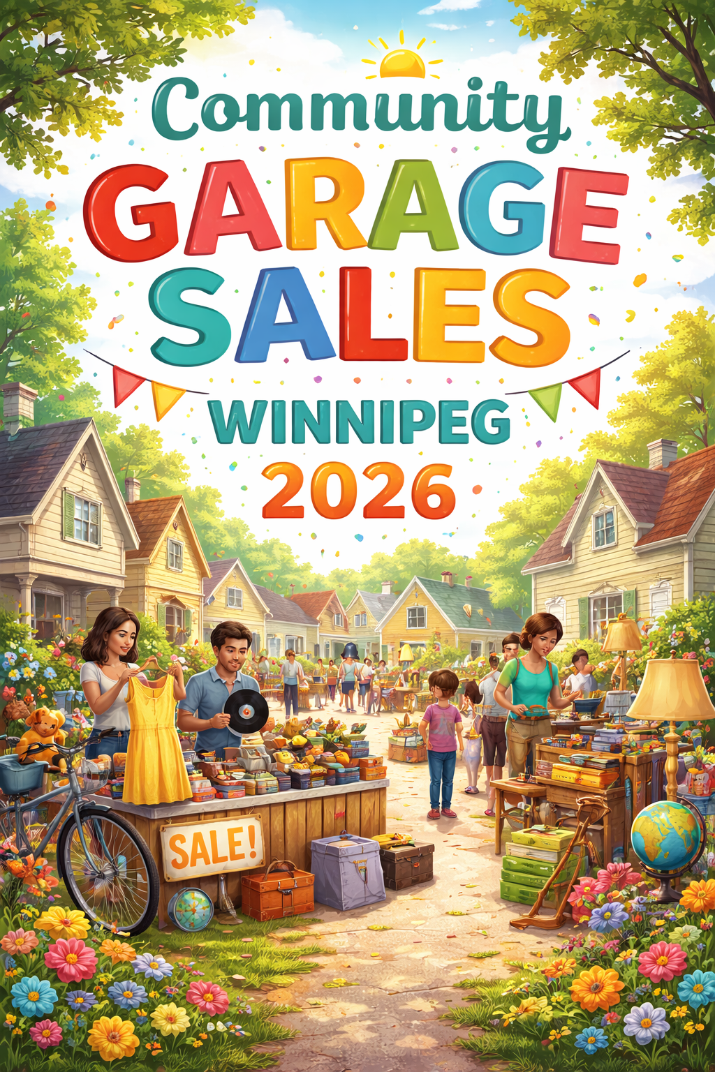Community Garage Sales in Winnipeg 2026