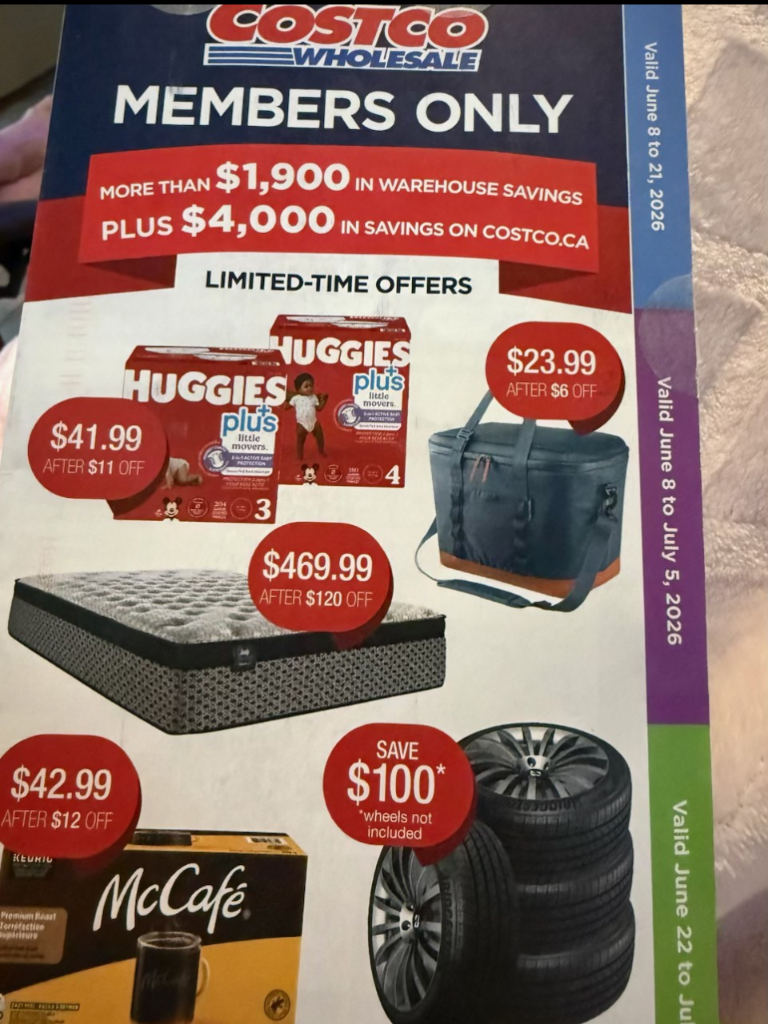 Sneak peek at upcoming sales at Costco