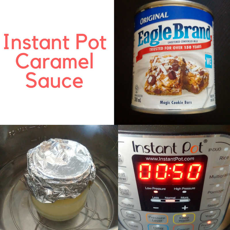 Make your own creamy caramel sauce in the Instant Pot in under an hour with only one ingredient!