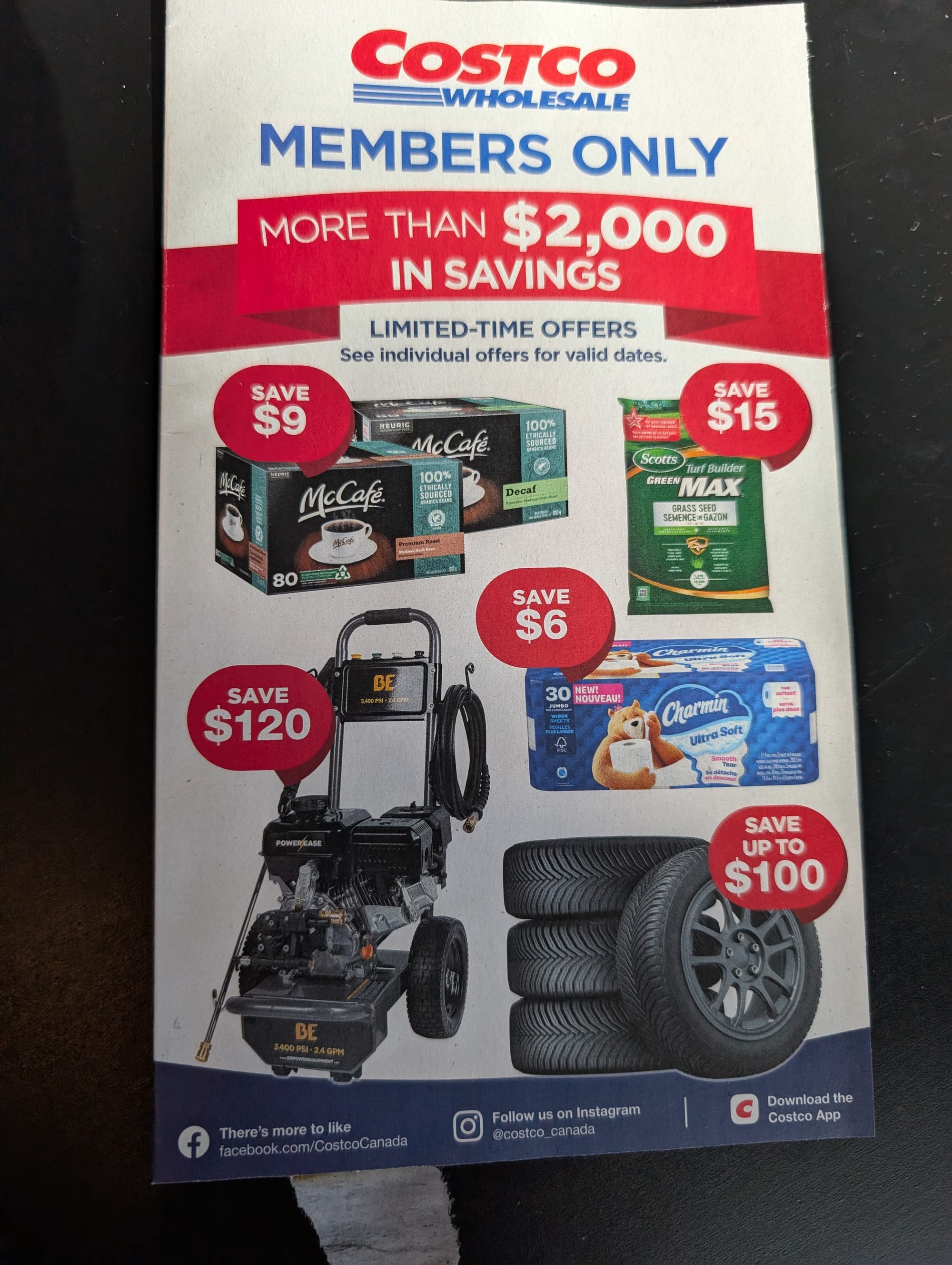 Sneak Peek at Sales coming up at Costco