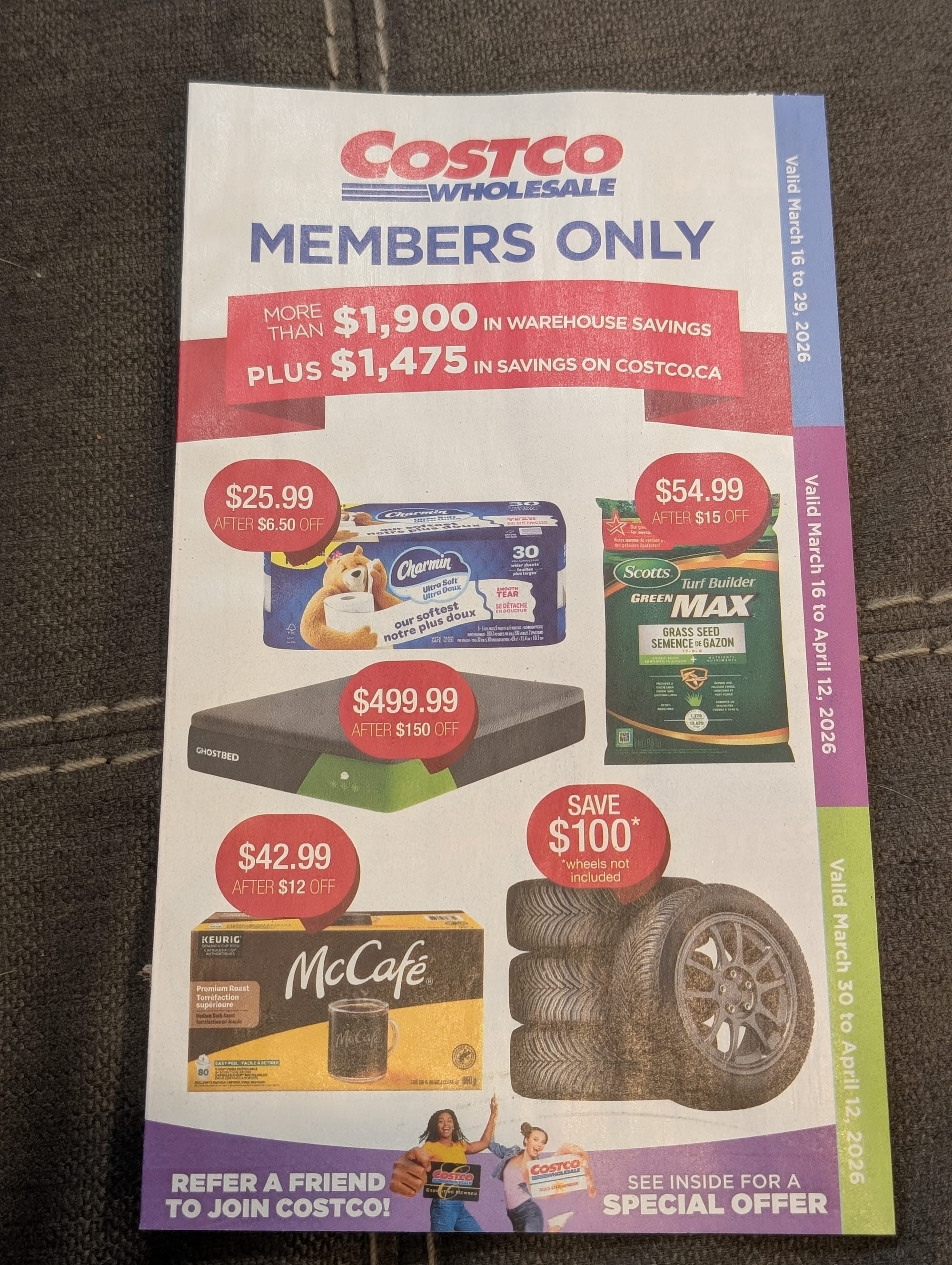 Sneak peek at upcoming sales at Costco