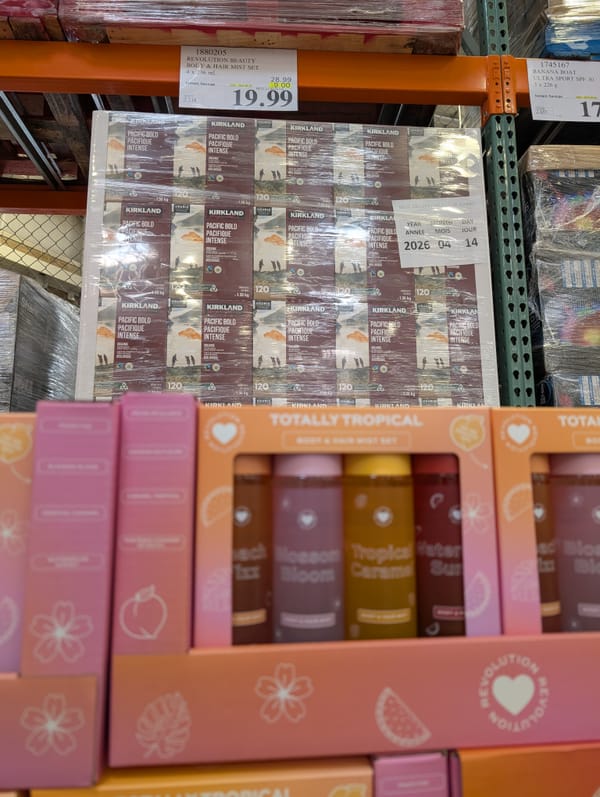 Part 1 - Costco unadvertised deals of the week starting May 26th