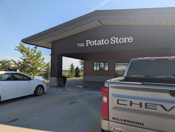 The Potato store in Winkler