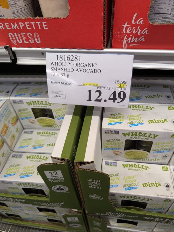 Part 3 - Costco unadvertised deals of the week starting August 18th