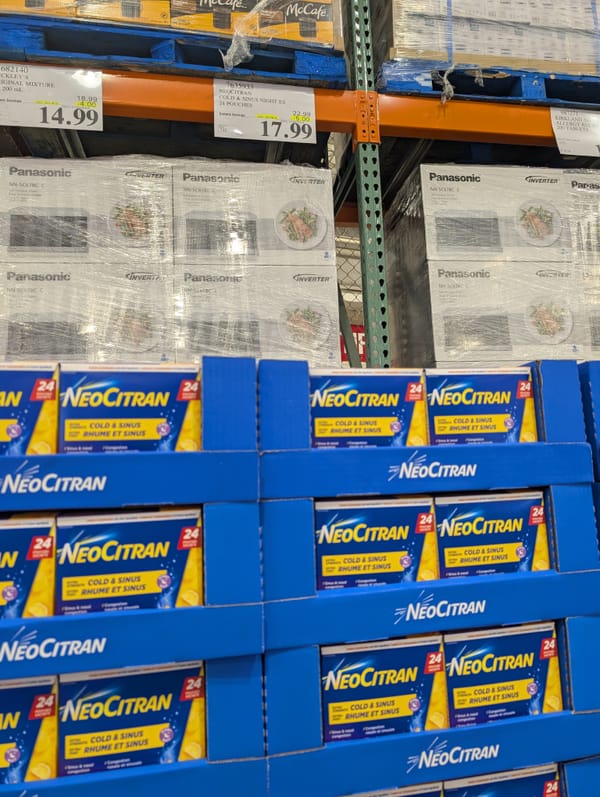 Part 1 - Costco unadvertised deals of the week starting September 15th