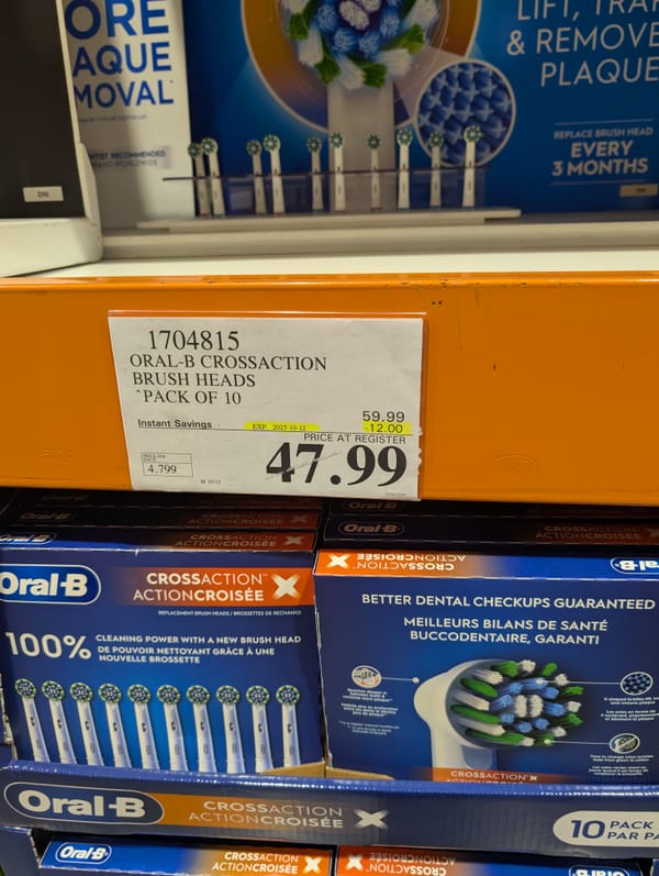Part 2 - Costco unadvertised deals of the week starting October 6th