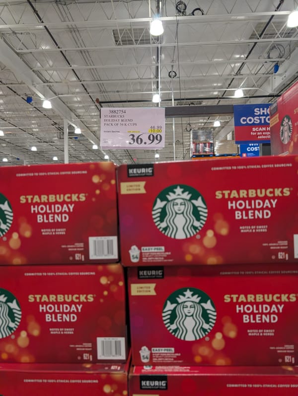 Part 1 - Costco unadvertised deals of the week starting November 3rd