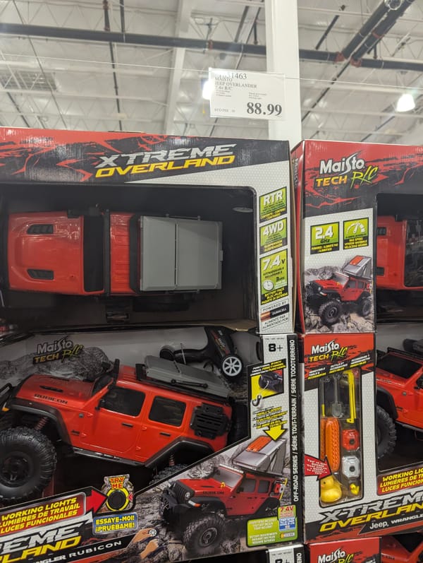 Toys at Costco