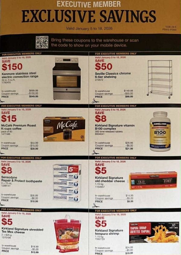 Costco executive coupons