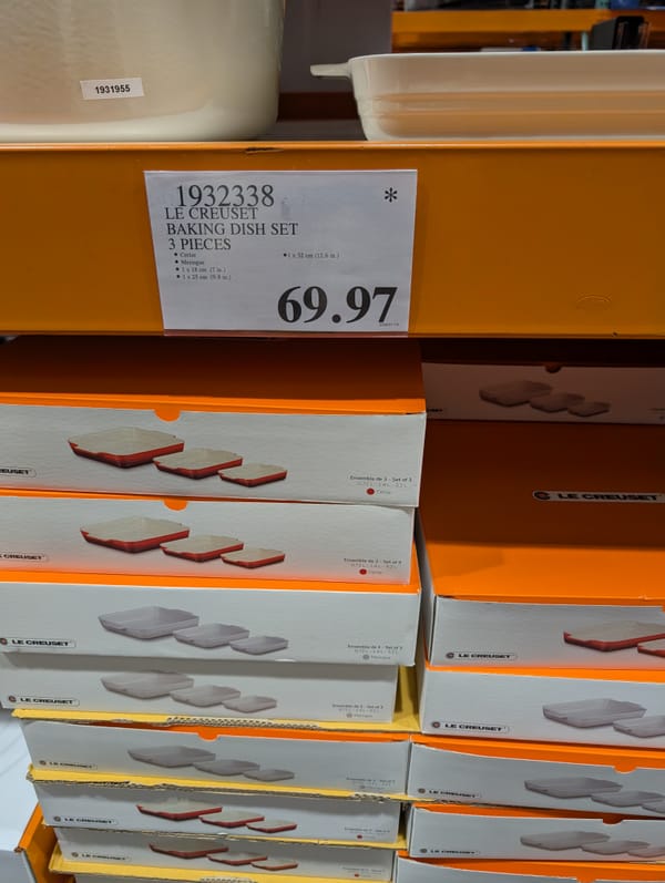 Markdown Monday at Costco