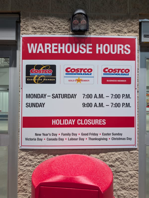 Costco Business centre Winnipeg Grand Opening - Part 1