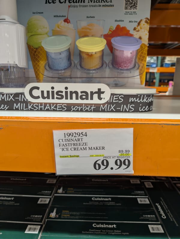 Part 2 - Costco unadvertised deals of the week starting March 30th