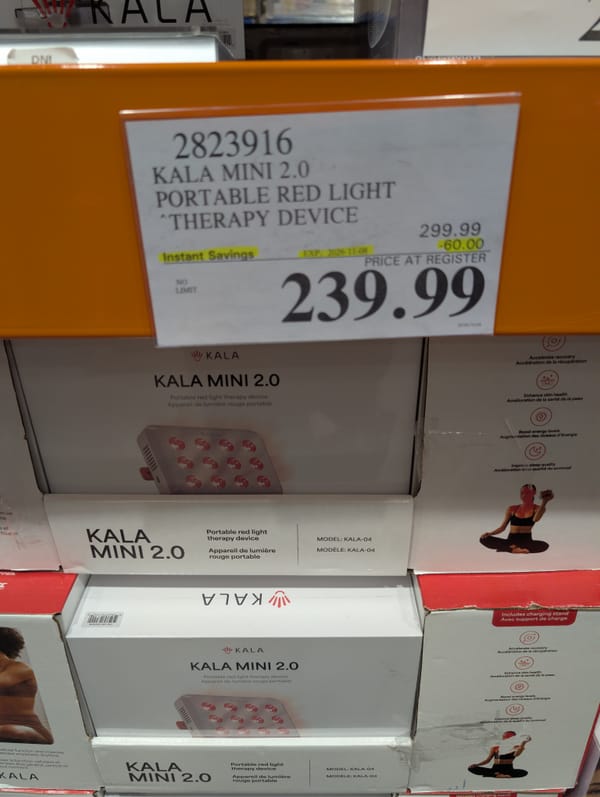 Part 2 - Costco unadvertised deals of the week starting October 26th