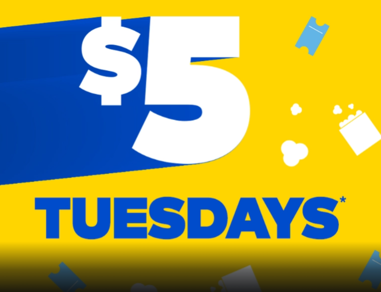 Cineplex $5 Tuesdays