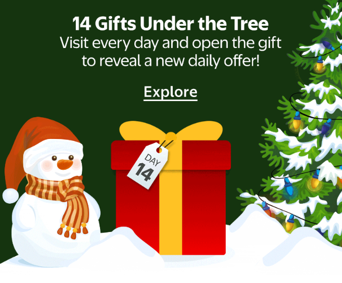 Day 14 - Walmart photo centre Daily Holiday Deals