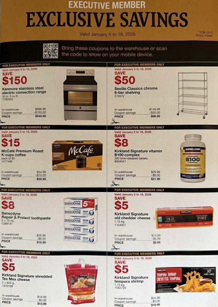 Costco executive coupons