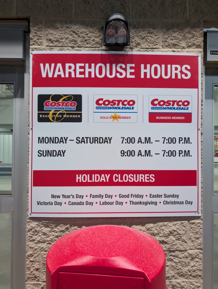 Costco Business centre Winnipeg Grand Opening - Part 1