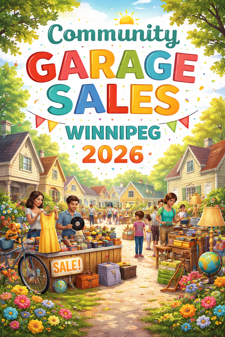 Community Garage Sales in Winnipeg 2026