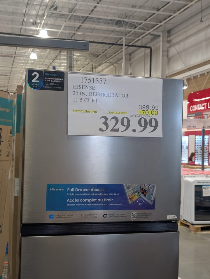 Part 1 - Costco unadvertised deals of the week starting July 20th