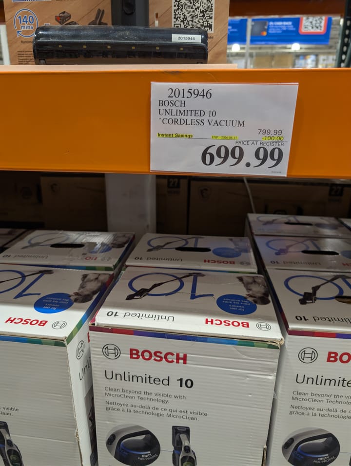 Part 2 - Costco unadvertised deals of the week starting August 10th
