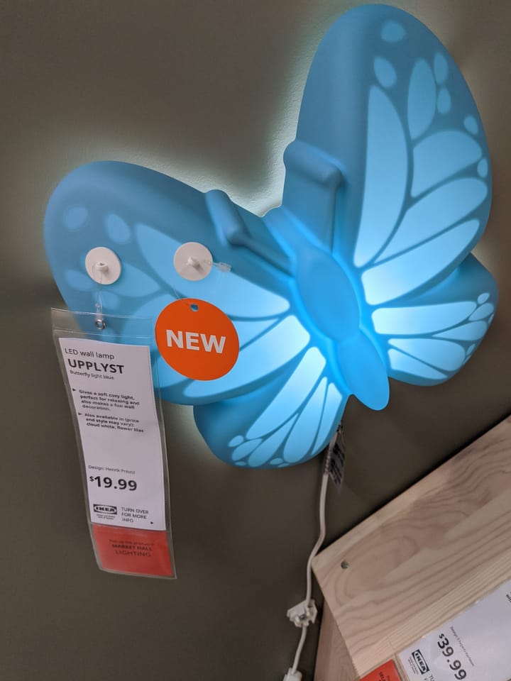 New products I saw at Ikea today!