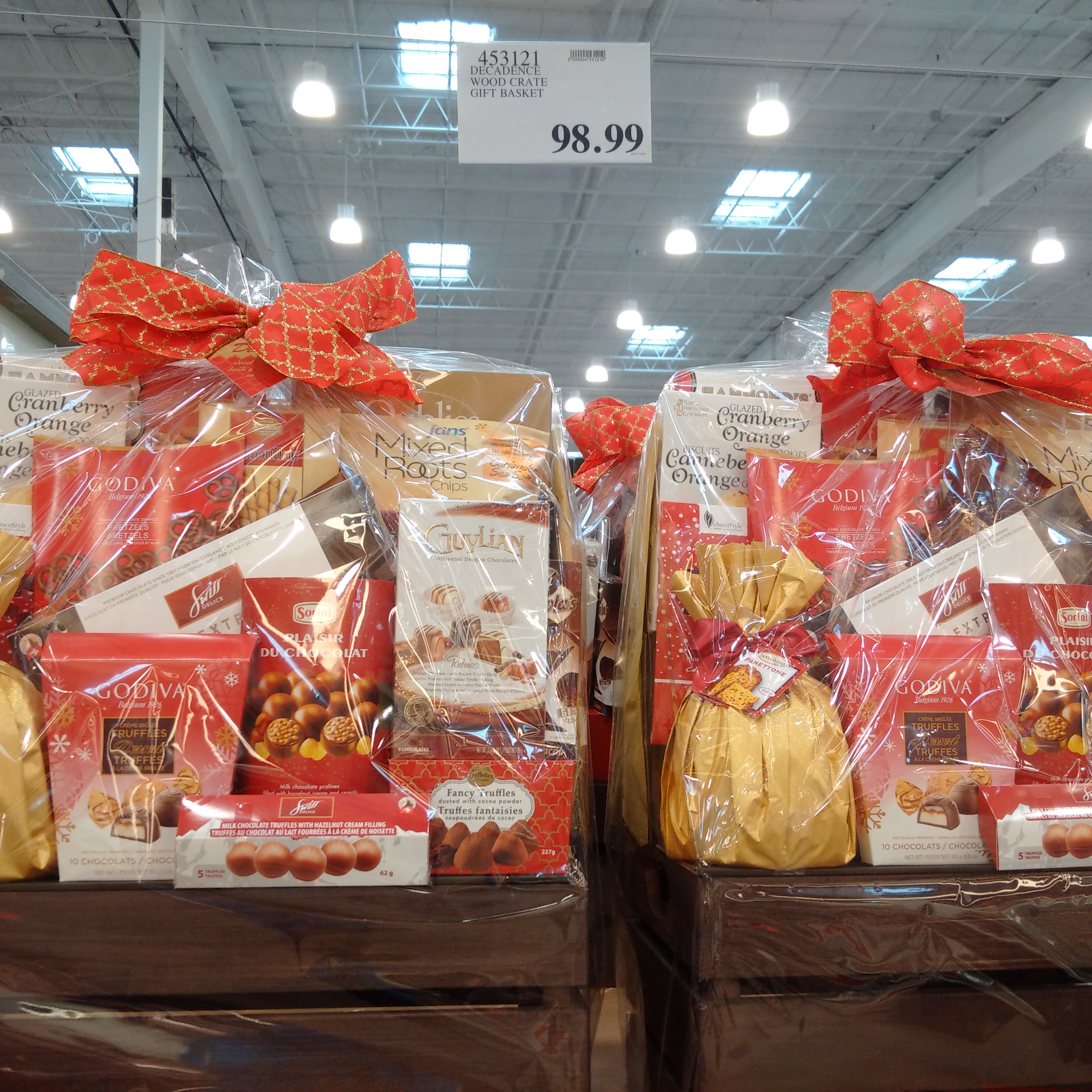 Costco Holiday Gift Baskets and Chocolates Save Money in Winnipeg