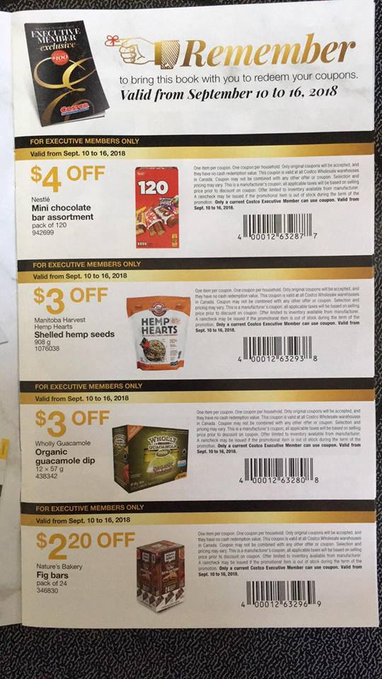 Costco Executive Coupons for Fall Save Money in Winnipeg