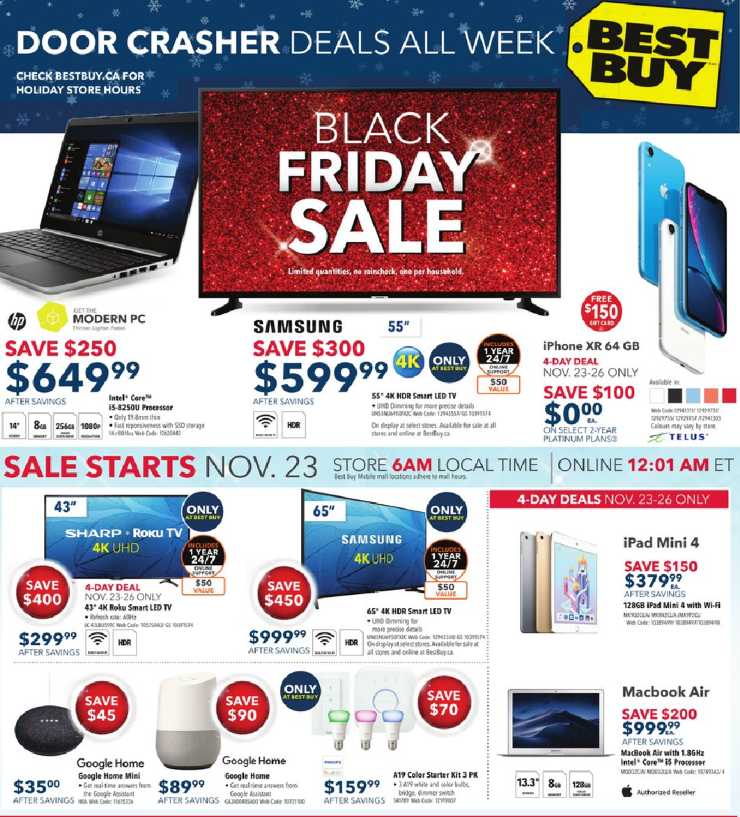 Best Buy Black Friday Flyer - some huge deals! - Save Money in Winnipeg