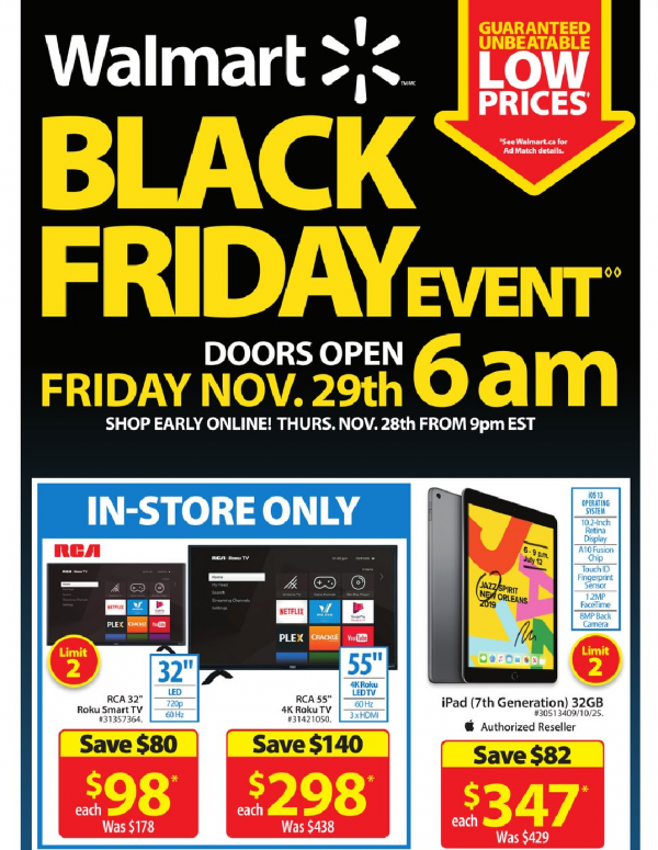 Walmart Black Friday flyer!!! - Save Money in Winnipeg