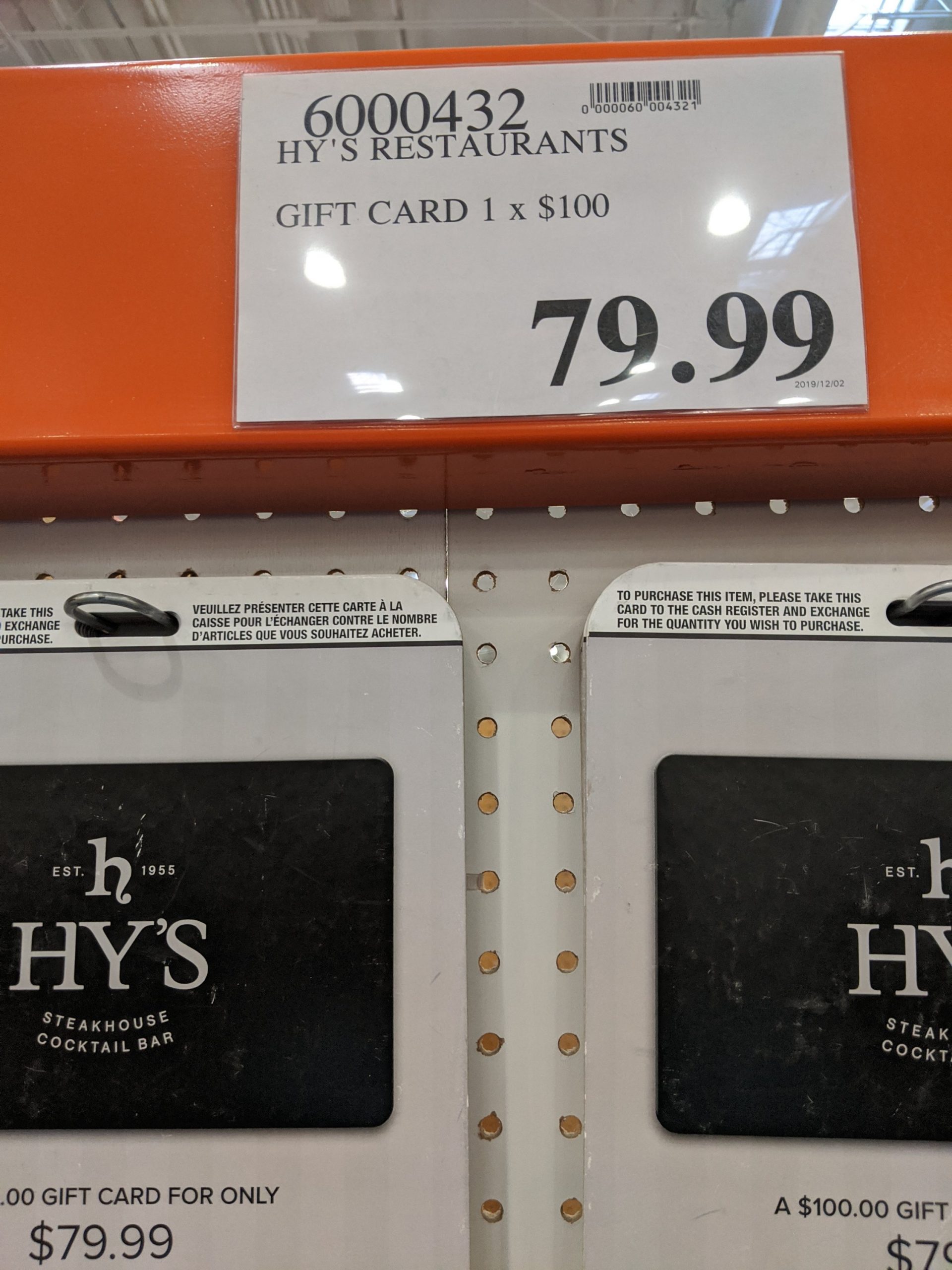 Last minute gift ideas at Costco  gift cards  Save 