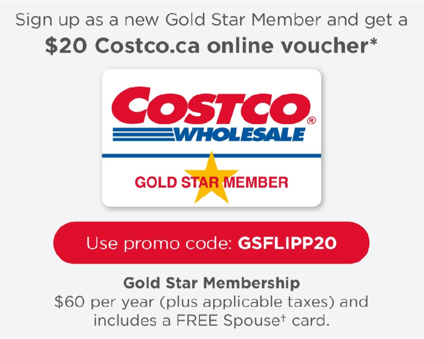Costco Gold Star Promo Code Costco Canada Membership a Costco