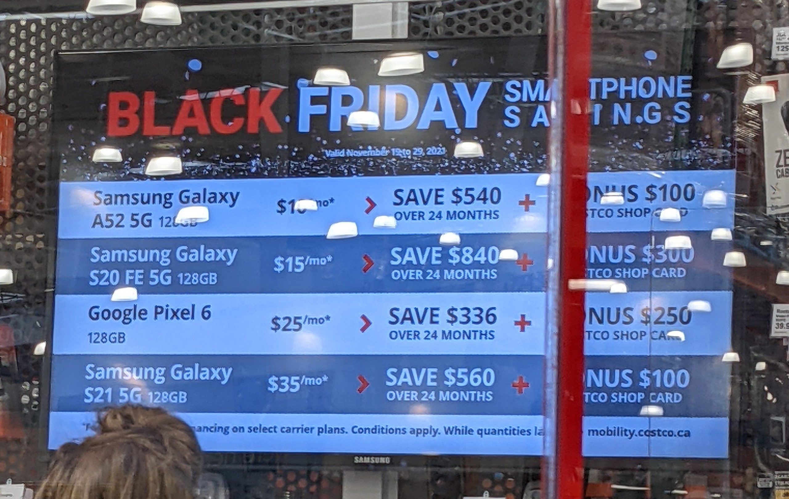 Costco Black Friday smartphone deals Save Money in Winnipeg