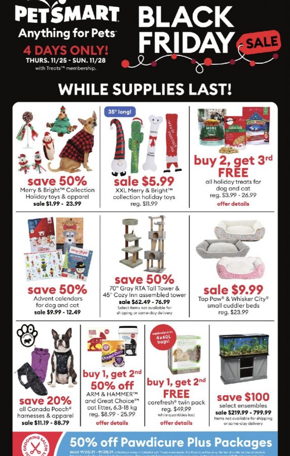 PetSmart Black Friday flyer Save Money in Winnipeg