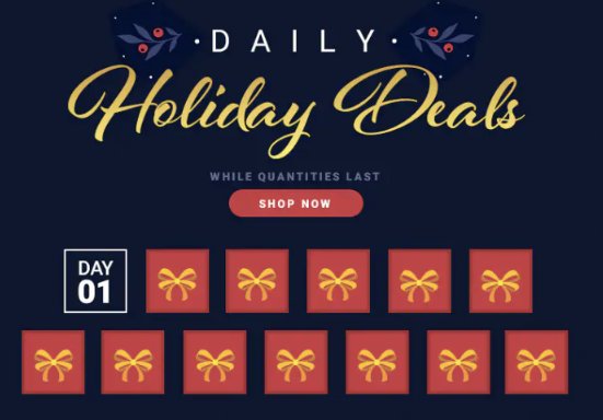 Costco daily Holiday deals – Day 1