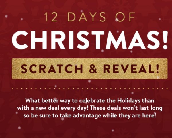 Walmart photo centre 12 days of Christmas deals