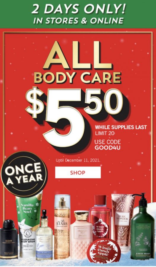 Bath and Body Works Bodycare sale Save Money in Winnipeg