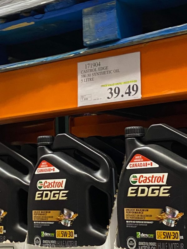 Castrol Edge LL 5W-30 Fully Synthetic Engine Oil -C3 DPF (1, 4, 5 Liter  Selectab