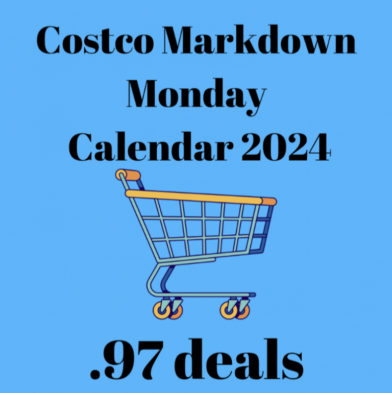 Costco Canada Markdown Monday calendar 2024 Save Money in Winnipeg